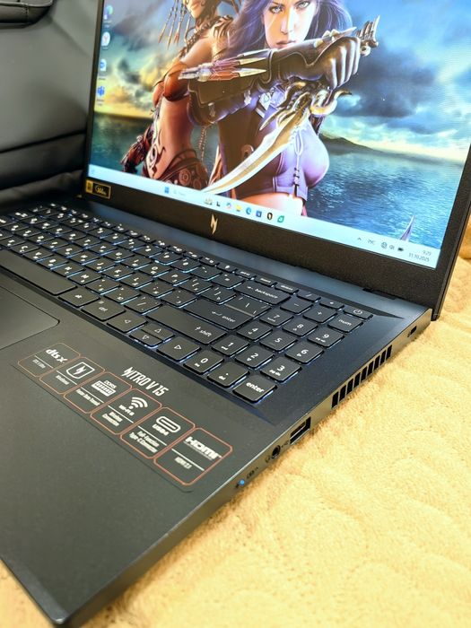 Acer Nitiro V15 Ryzen 7 -7735HS, RTX3050 6GB, 16Gb DDR5, 512SSD, 165Hz