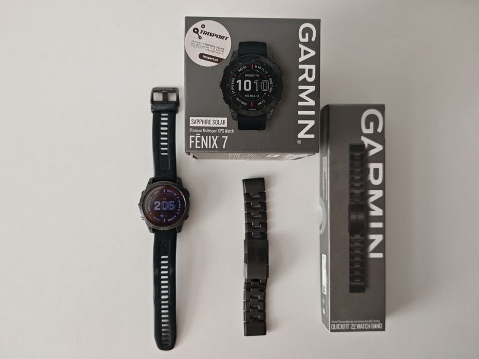 Garmin Fenix 7  - Sapphire Solar