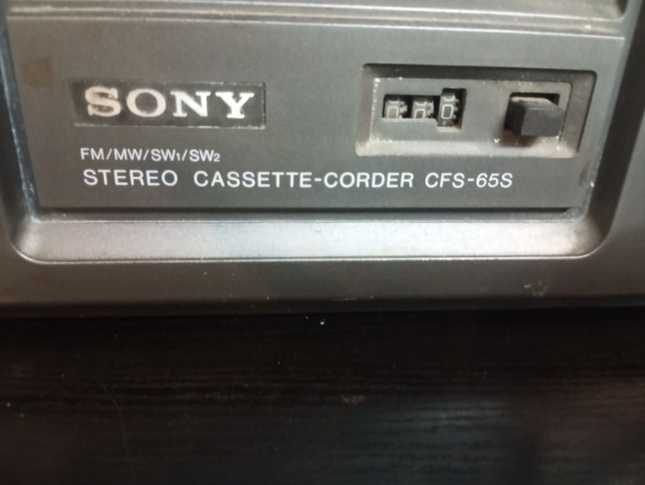касетофон Sony 1980