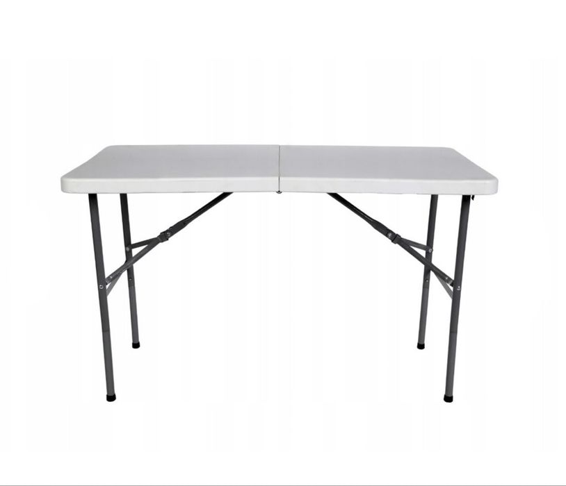 Нова качествена сгъваема маса 120 x 60 см.