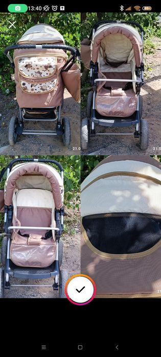 Продам коляску трансформер все сезонную