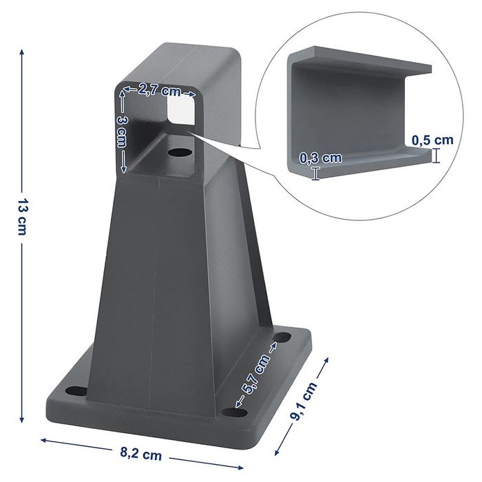 Стенна скоба SONGMICS