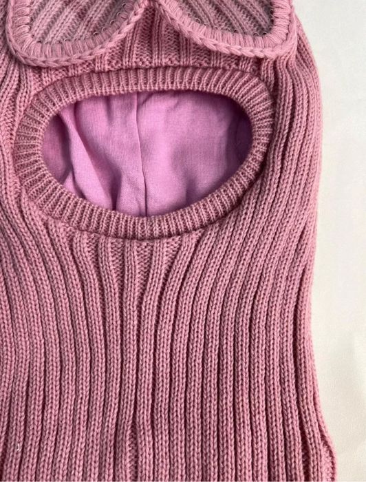 Шапка шлем на девочку