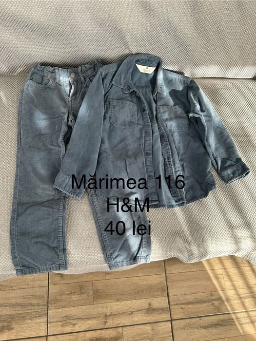 Set băiețel H&M mărimea 116