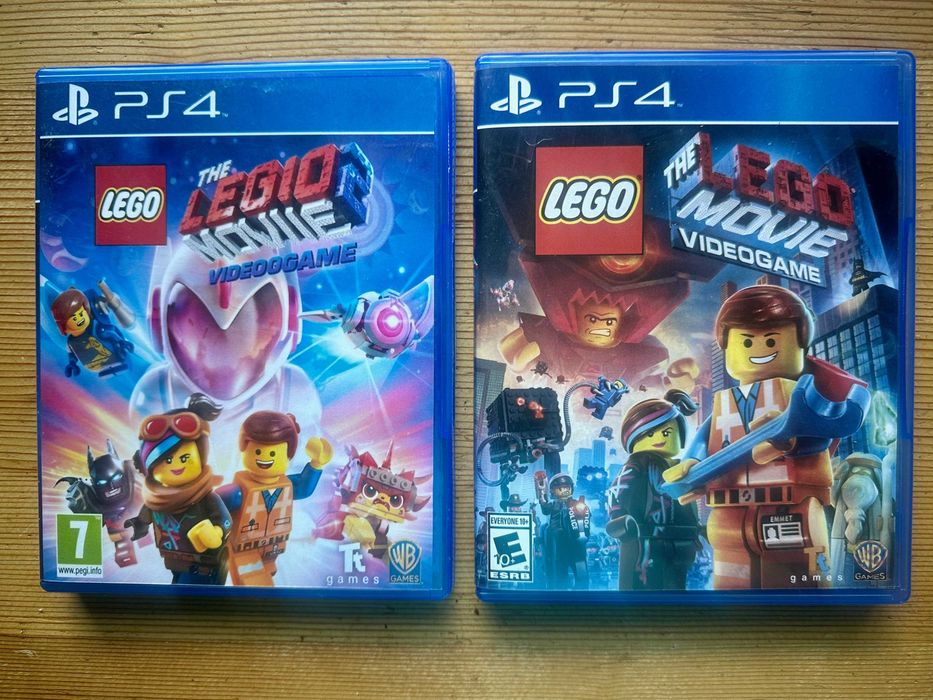 The LEGO Movie 2 Videogame + The LEGO Movie Videogame PlayStation 4 PS4 PlayStation 5 PS5 ПС4 ПС5