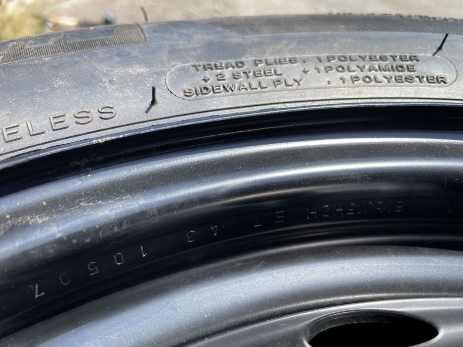 Джната с гума 195/65 R 15  Renault Fluence, Megane и Scenic
