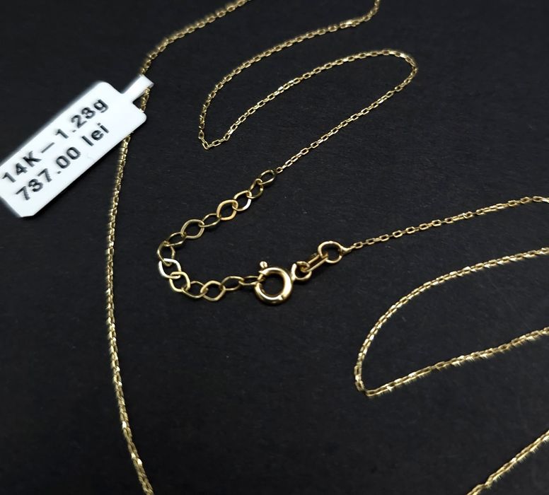 Bijuteria Royal lant din aur 14k 1.23 gr