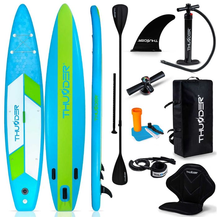 Placa Stand Up Paddle ITTO 380 cm + Scaun Caiac Noua, Sigilata Set Complet