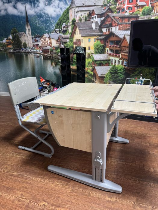 Стол парта со стулом для ученика растущий