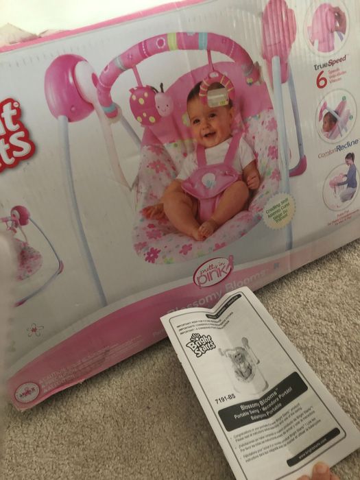 Бебешка електрическа люлка/шезлонг