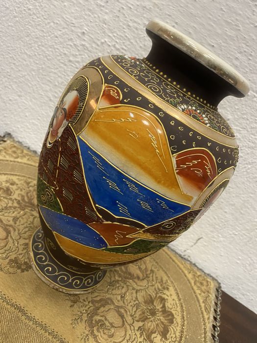 Японска ваза от порцелан сацума 1920 г