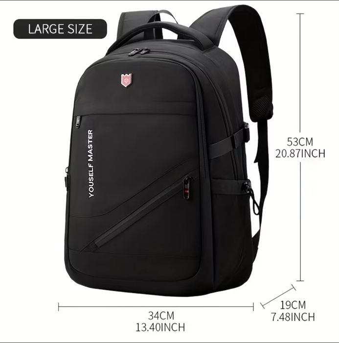 Мъжка голяма професионална раница•Универсална с широко предназначение!