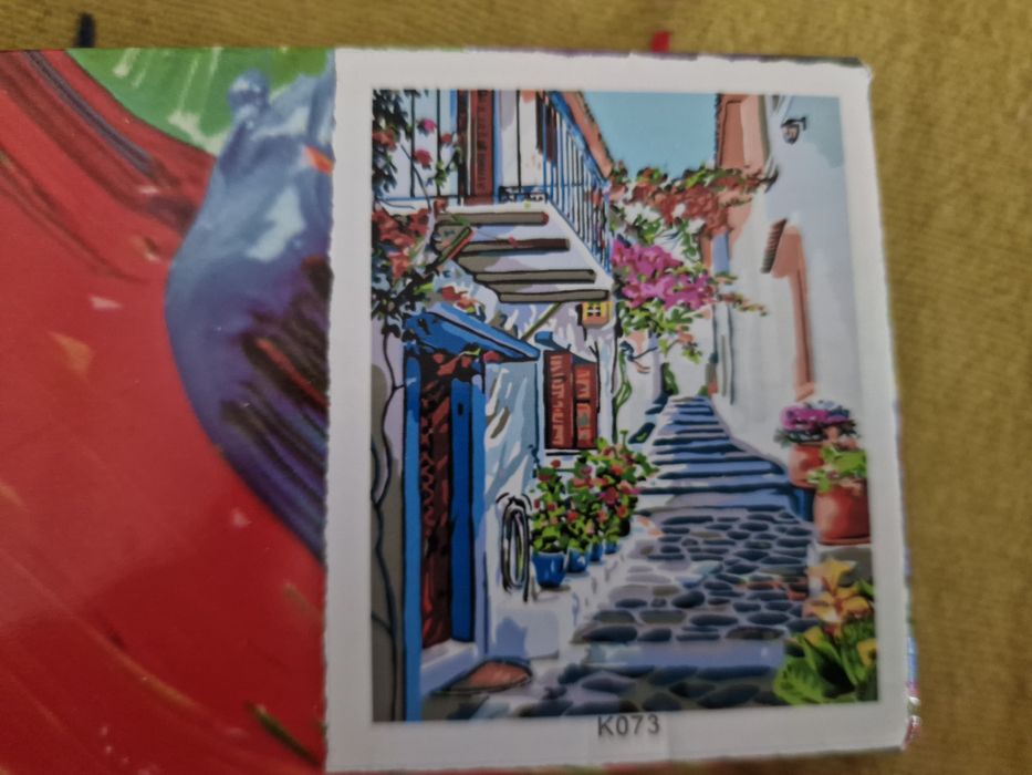 Pictează pe numere. Pânză. Set complet. Nou, sigilat.