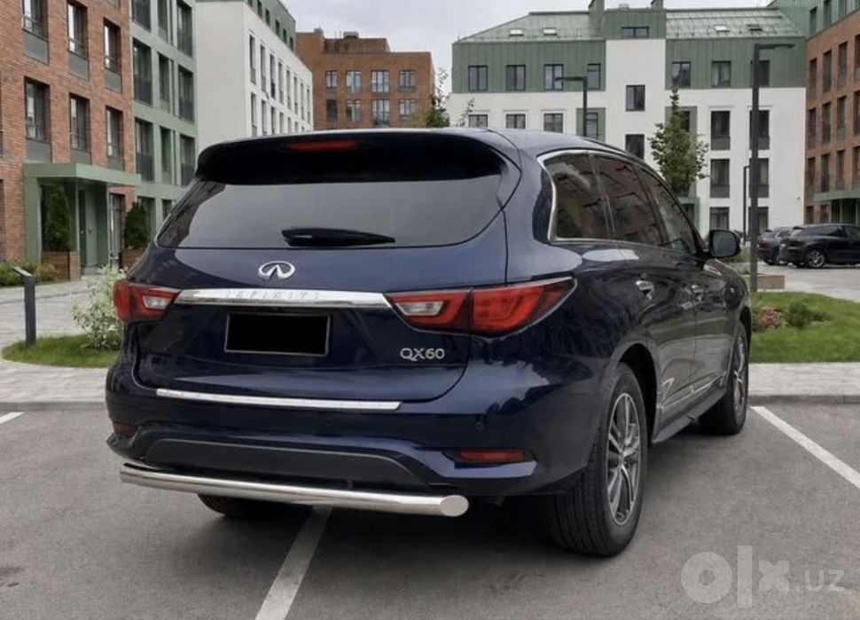 Защита бампера на Haval H5 Tank 500 infinity QX60