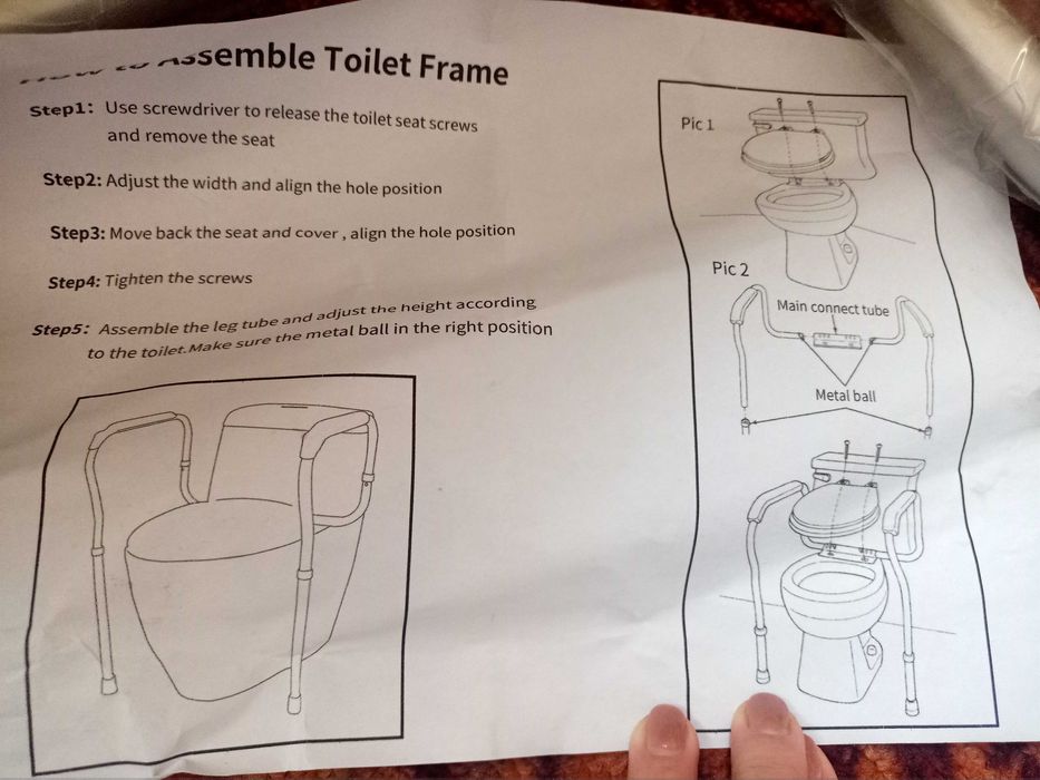Продам держатель для унитаза новый