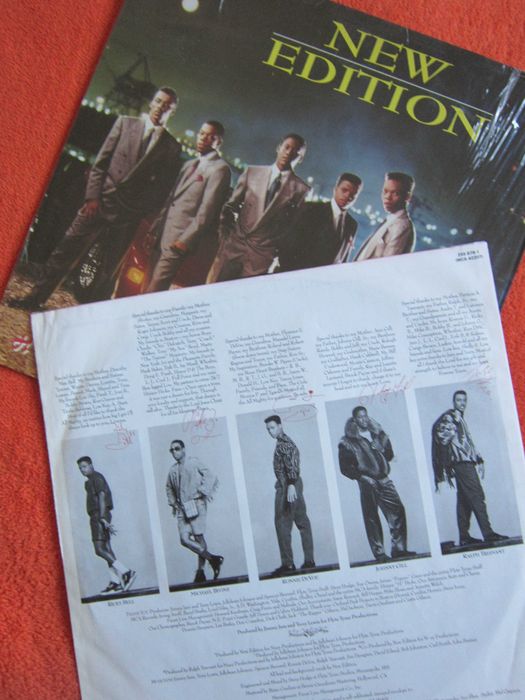 cadou rar vinil Heart Break New Edition -R&B Funk Soul Swing 1988 nou