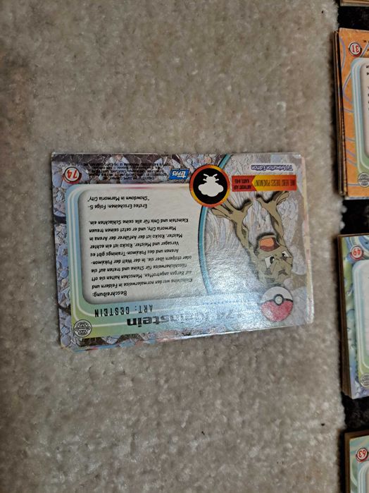 Lot 37 cartonase Pokemon