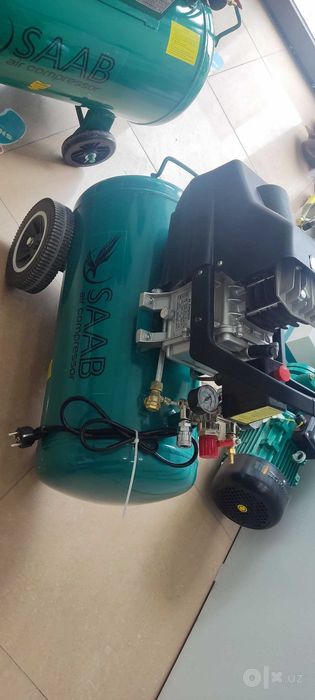kompressor 50l SAAB garantiya bor yangi soni kop