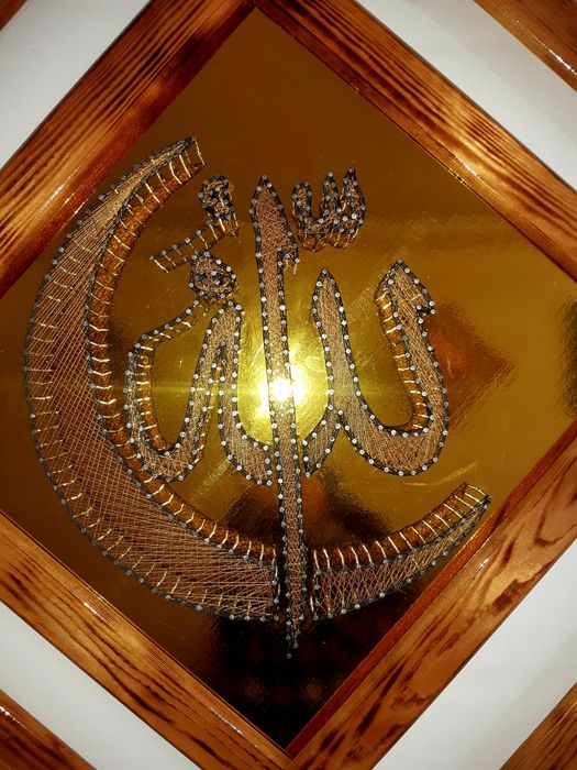 Картина стринг арт