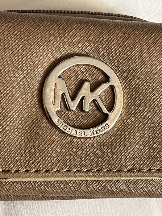 Мини портмоне Michael Kors кафяво