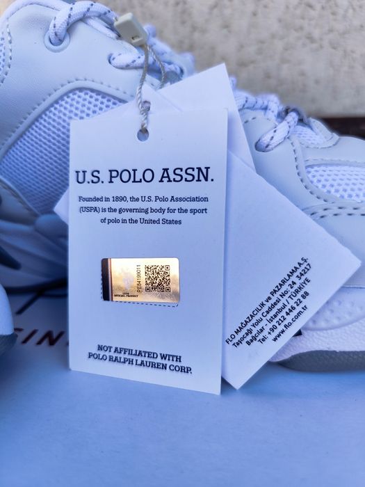 Adidași damă U.S. Polo Assn mărimea 38, 24,3 cm interior