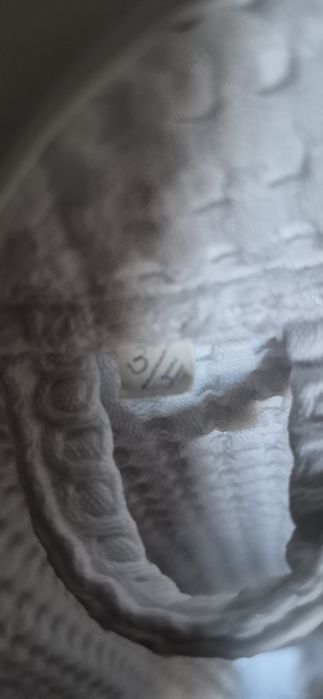 Белые вафельные халаты «мама + дочка»