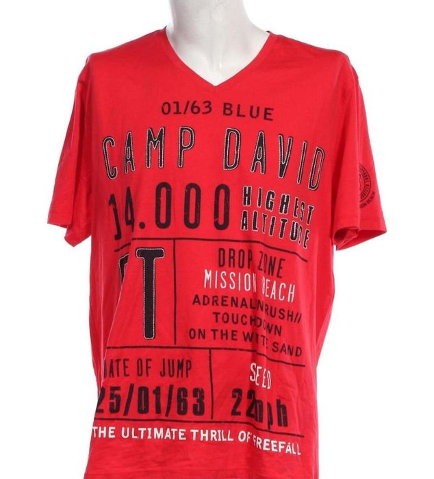 Мъжки блузи ,ризи , фланелки и пуловер Camp David