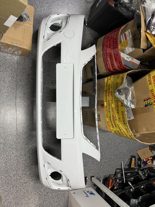 Бампер передний лада ларгус пайка дефект lada largus