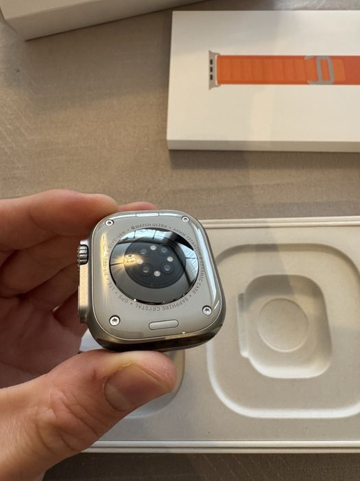 Vand Apple Watch Ultra Titanium Orange Alpine Loop