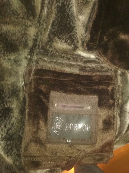 Мужская дубленка 6XL