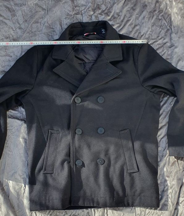 Palton negru Tommy Hilfiger