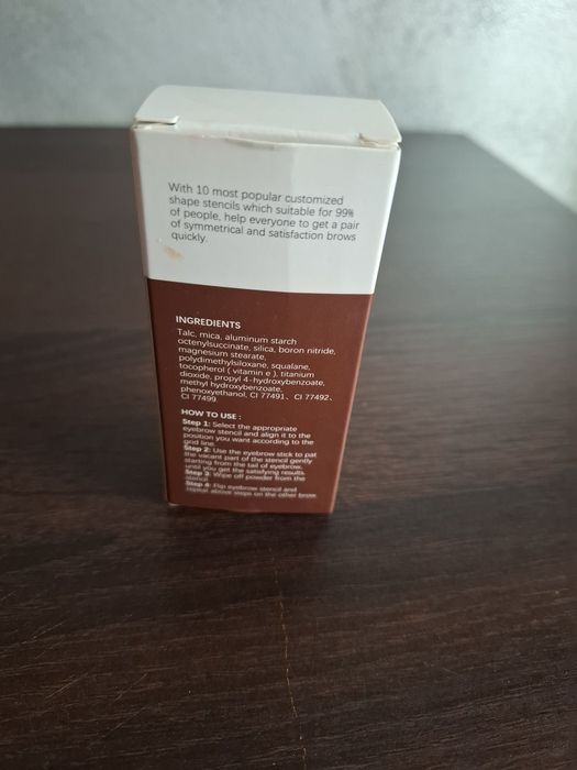 Kit sprâncene, tip stampila