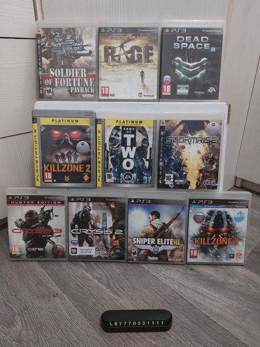 Лицензионные Игры Диски PS3 ПС3