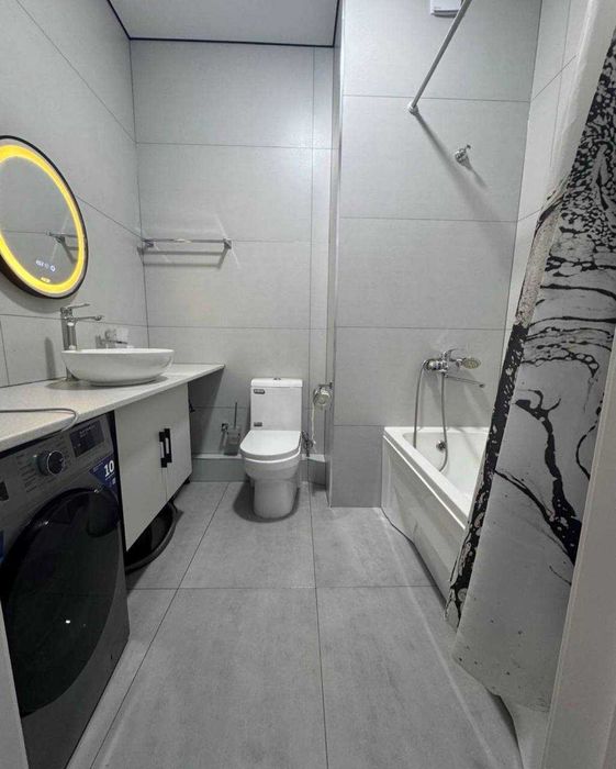 1-комнатная квартира с новым ремонтом в ЖК Oz Mahal, Golden House