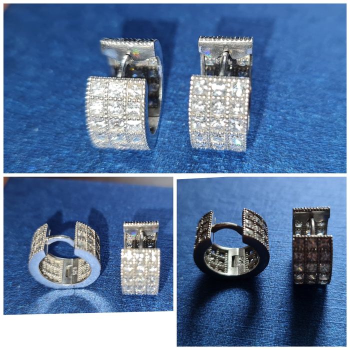 Кольца,серьги серебро 925 пообы