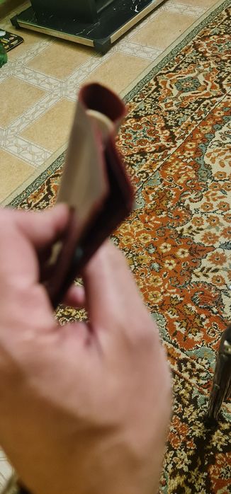 Портфейл естествена кожа