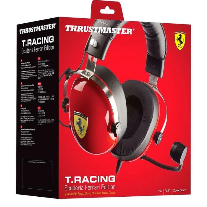 Игровая гарнитура Thrustmaster T.RACING DTS FERRARI EDITION