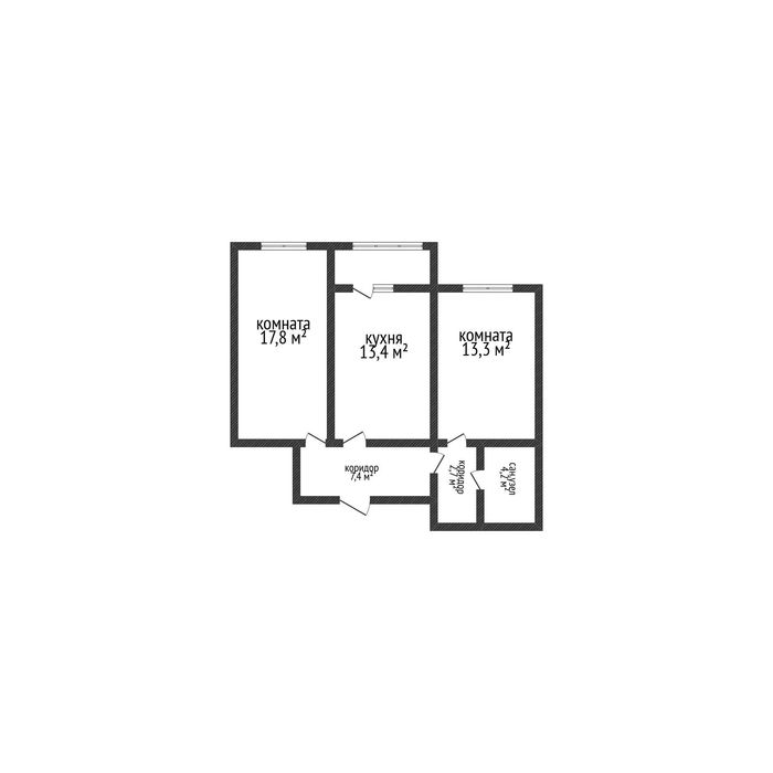 продам квартиру 2хком. мкр. Береке