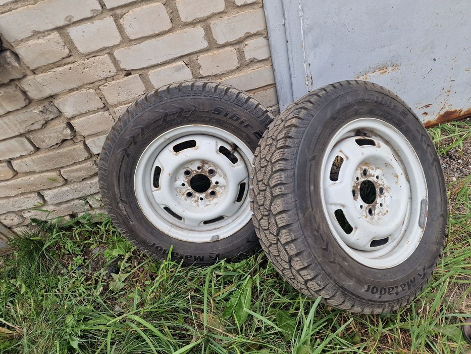 Пара резина с дисками 13 зимняя
