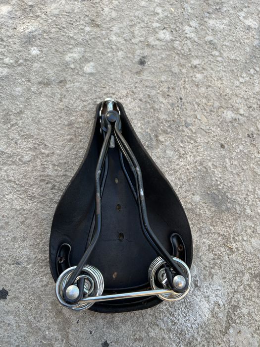 Șa bicicleta Vintage Brooks din piele