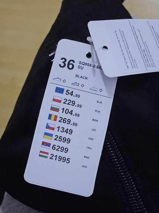 Дамски ботуши CCC с ток