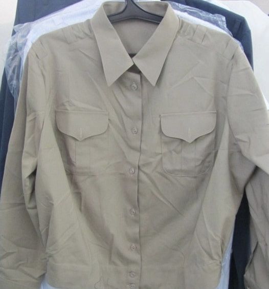 Рубашка военная серая