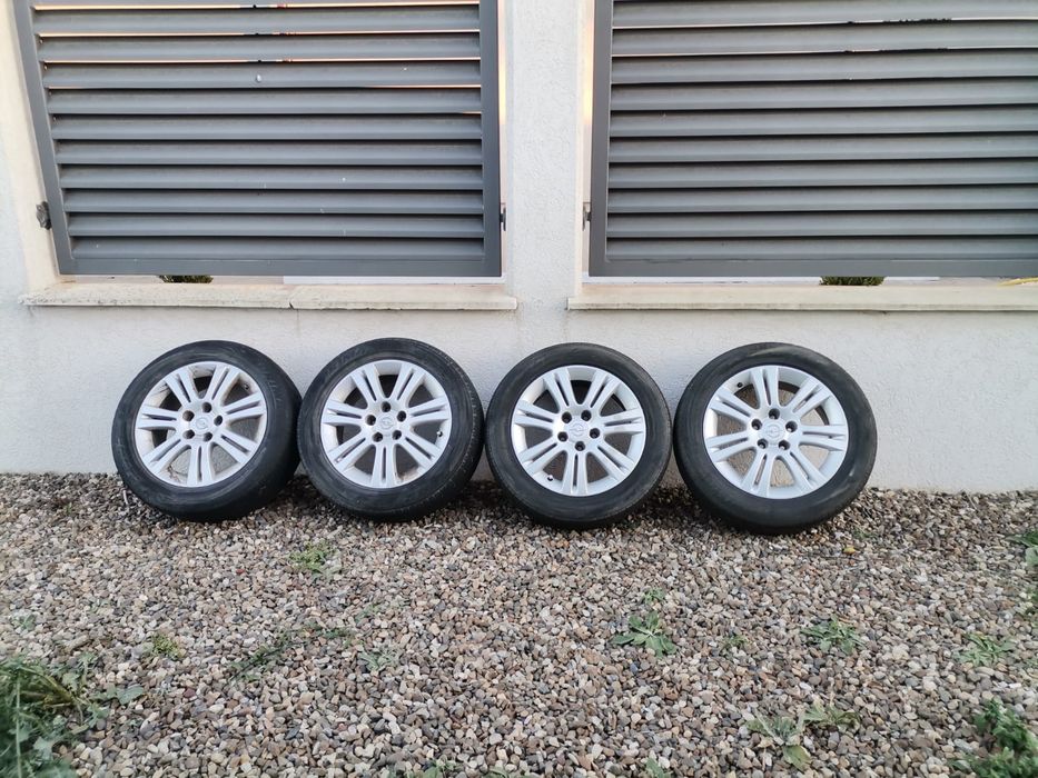 Vând roți jante aliaj 5x110 R16 Opel Astra Zafira