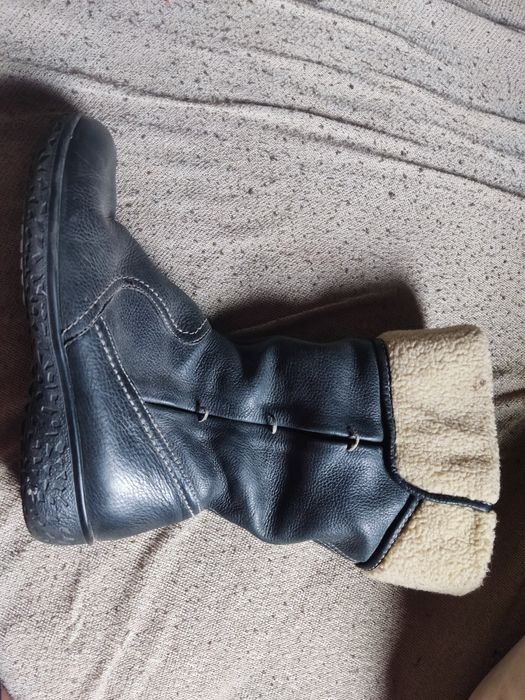 cizme piele dama cu blana naturala masura  37