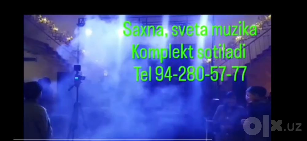 Svetamuzika sahna komplekt