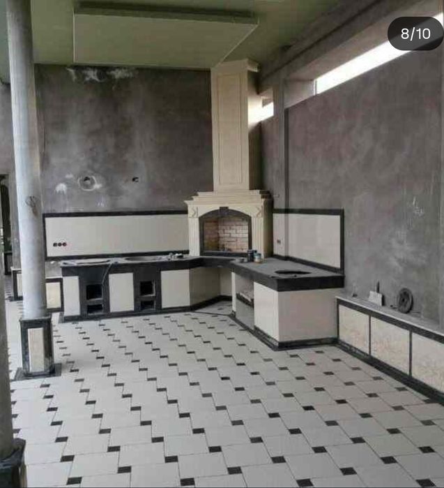 Строим летние кухни быстро и качест венно. Ёзги ошхона курамиз .