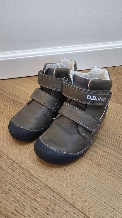 Ghete copii D.D.step, piele, marime 28