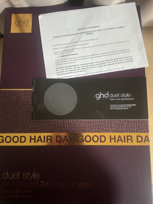 Vand placa de par GHD dual style culoarvisinu cherry ( edtie limitata)
