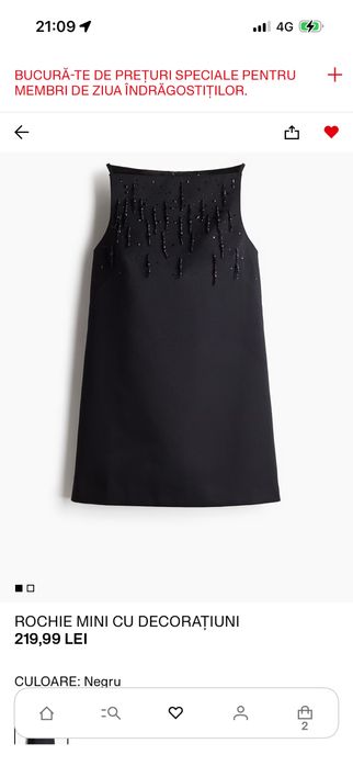 Rochie neagra M