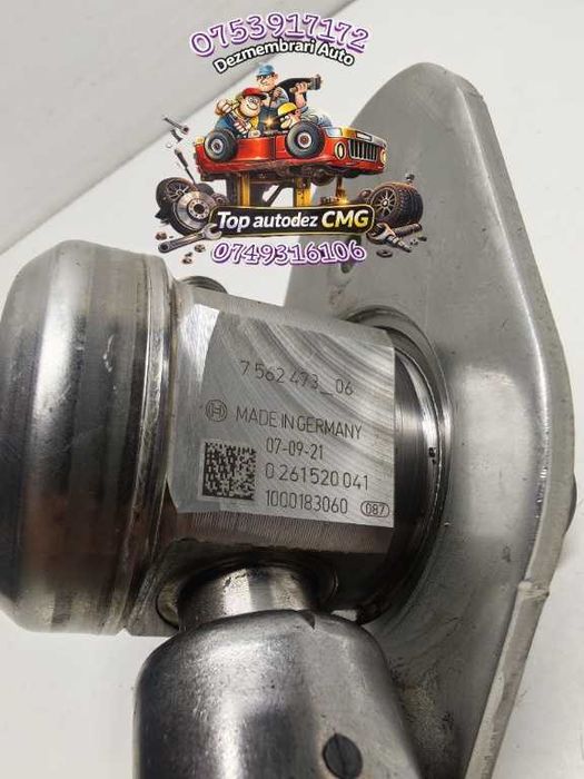 Pompa injectie Bmw Seria 3 E90 E91 E92 E93 2.0 i Benzina N43 7562473 06 pompa inalta presiune E87 E81 E88